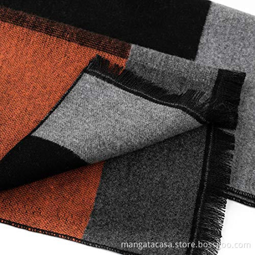 Viscose scarf for men in winter